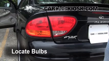 2000 Oldsmobile Alero GL 3.4L V6 Sedan (4 Door) Lights Tail Light (replace bulb)